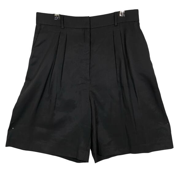 Dynamite Dressy Bermuda Jet Black Shorts Hi Rise New with tag - Picture 1 of 7